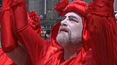 Extinction Rebellion take to the streets of Sydney in climate change protest