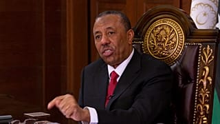 Bingazi hükümeti Başbakanı Abdullah el-Sani