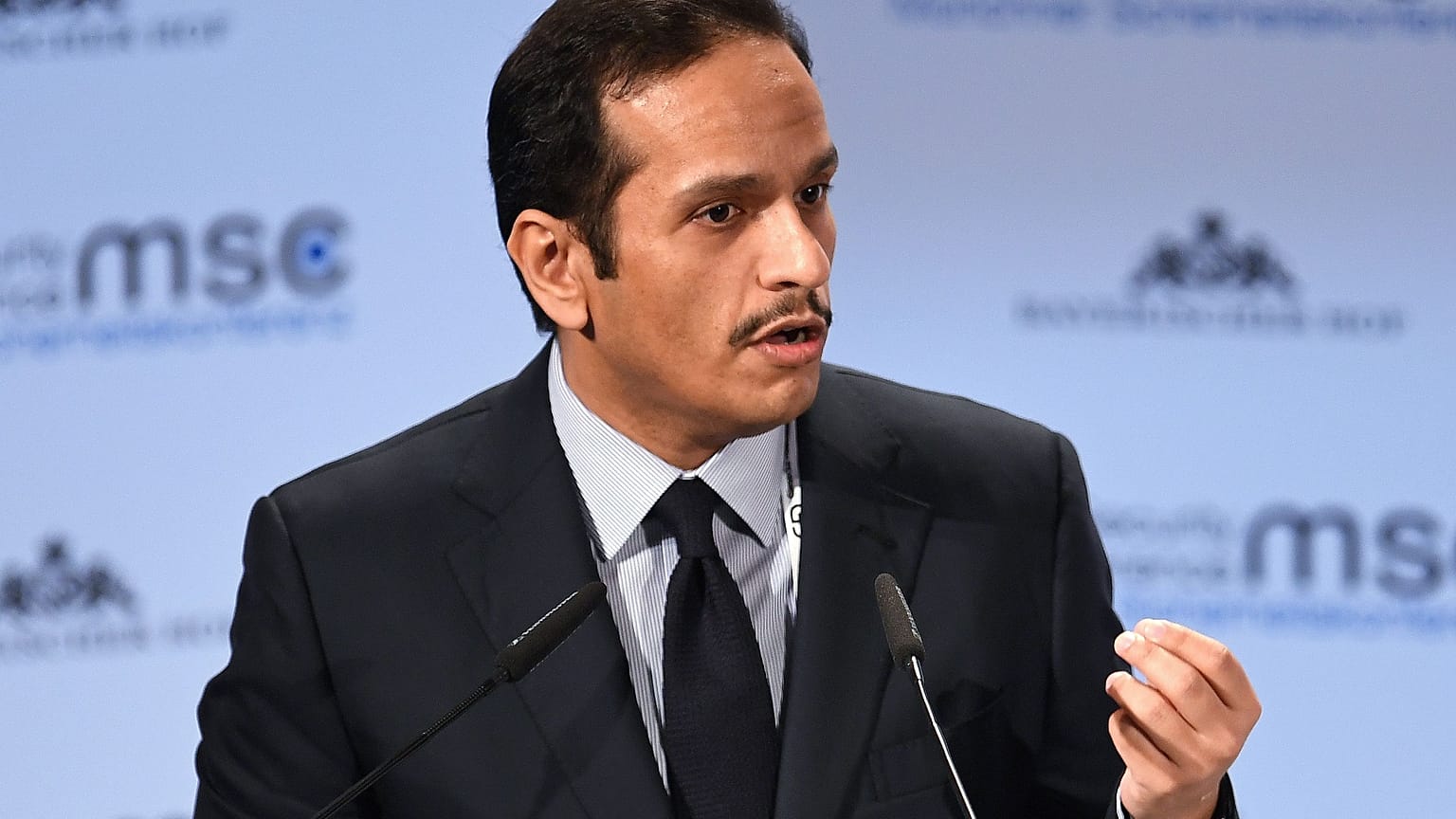 وزير الخارجية القطري الشيخ محمد بن عبد الرحمن آل ثاني