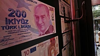 İstanbul'da bir döviz bürosu