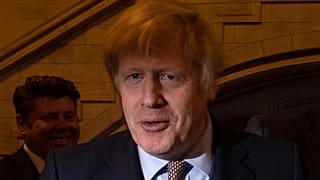 Boris Johnson has raised the risk of a no deal Brexit again after winning a large majority