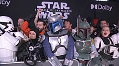 Στην παγκόσμια πρεμιέρα του Skywalker
