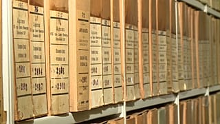 Les archives du KGB à Riga en Lettonie