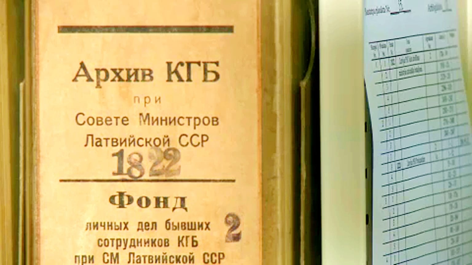 KGB-s múltfeltárás Lettországban