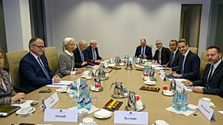 Ικανοποίηση Λαγκάρντ στην συνάντηση με Μητσοτάκη για τις μεταρρυθμίσεις στην Ελλάδα