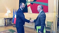 Laurent Berger et Edouard Philippe