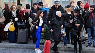 Schreckensgespenst: Streik zu Weihnachten