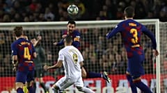 'Clásico' sin goles entre el Barcelona y el Real Madrid en el Camp Nou