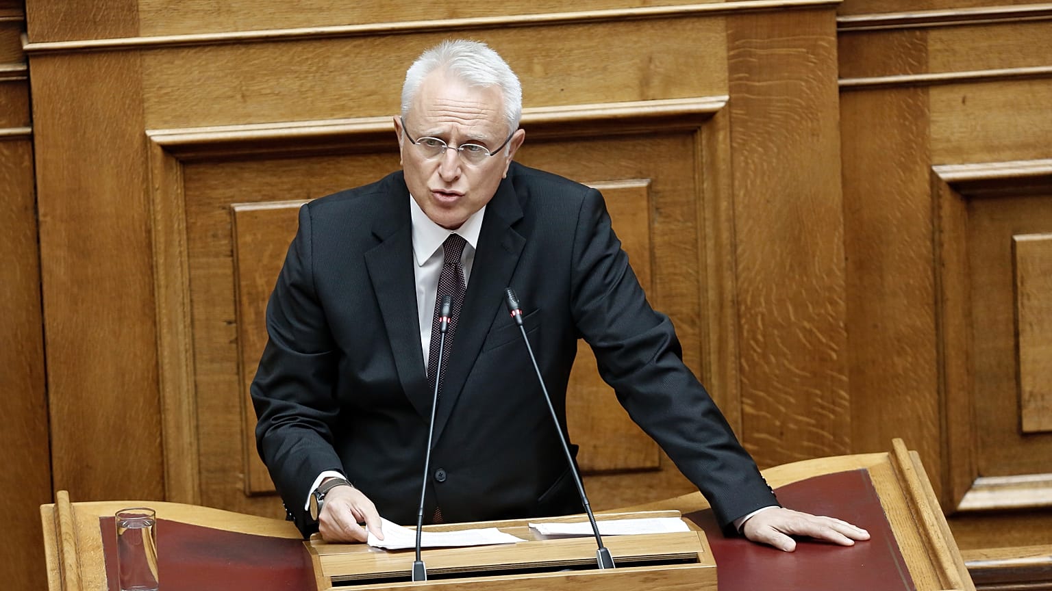 Ο βουλευτής ΣΥΡΙΖΑ Γιώργος Ραγκούσης μιλά  στην ολομέλεια της Βουλής, Δευτέρα 22 Ιουλίου 2019 ΑΠΕ-ΜΠΕ/Αλέξανδρος Μπελτές