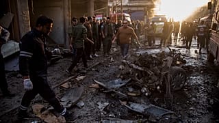 صورة ارشيفية لتفجير سابق في شمال سوريا