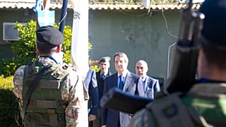 Επίσκεψη σε στρατόπεδο Στρατόπεδο «Σταύρος Στυλιανίδης», Κόρνος
