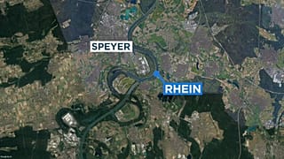 Schiffskollision bei Speyer: 20 Verletzte