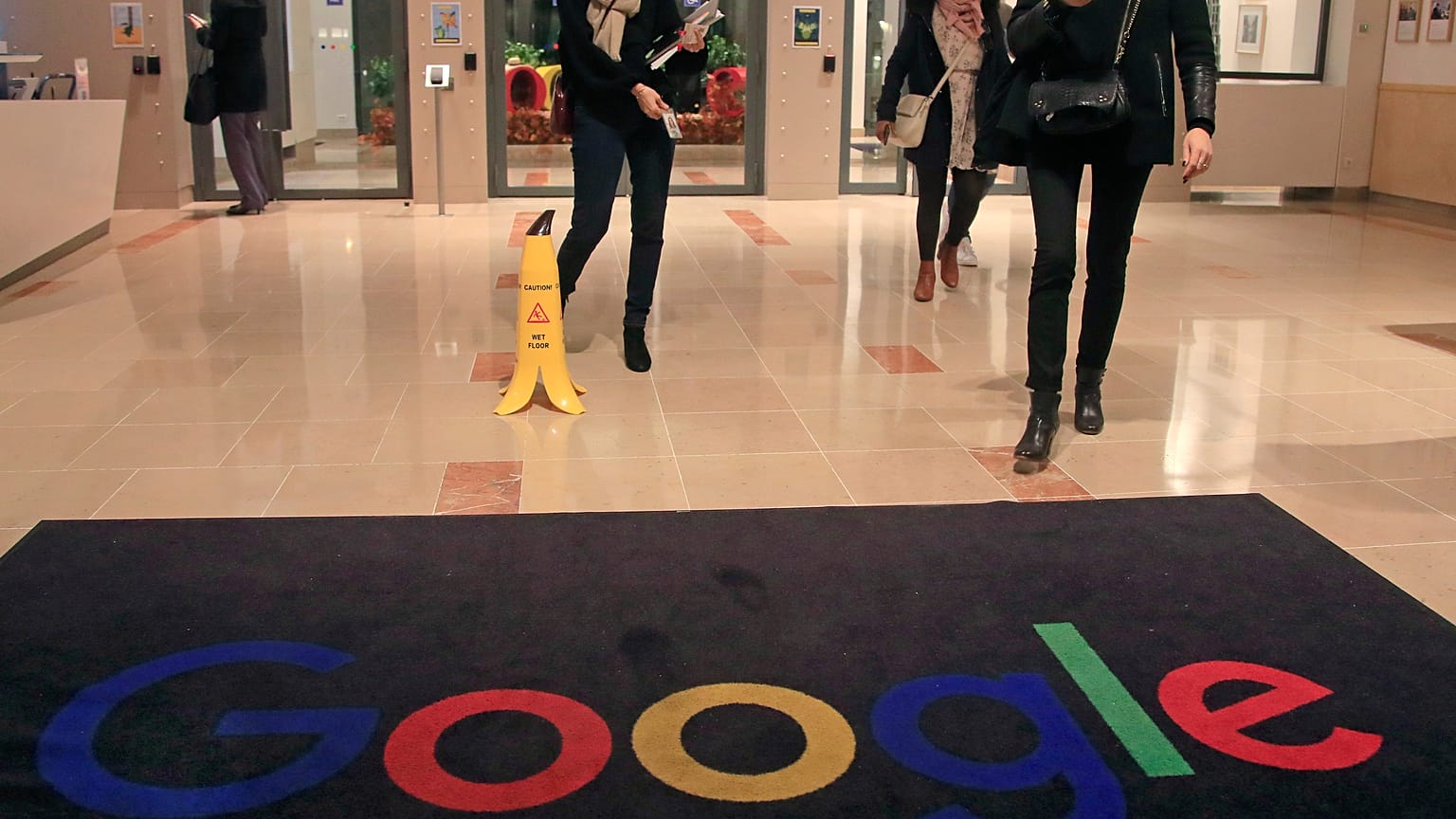 Google-Filiale in Paris. 