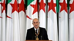 الرئيس الجزائري عبد المجيد تبون