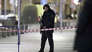 The gunman opened fire outside the FSB headquarters in Moscow on Thursday