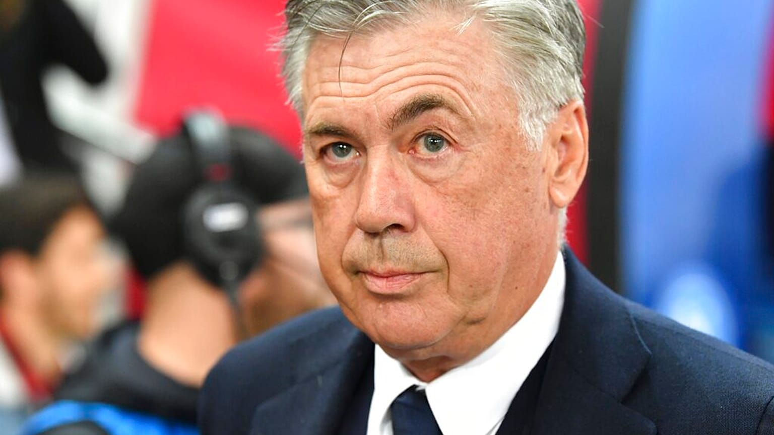 Everton's new coach, Carlo Ancelotti 
