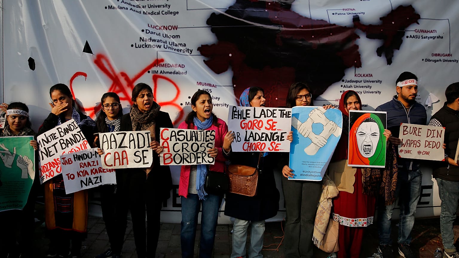 Nouvelles manifestations en Inde contre la loi sur la citoyenneté 