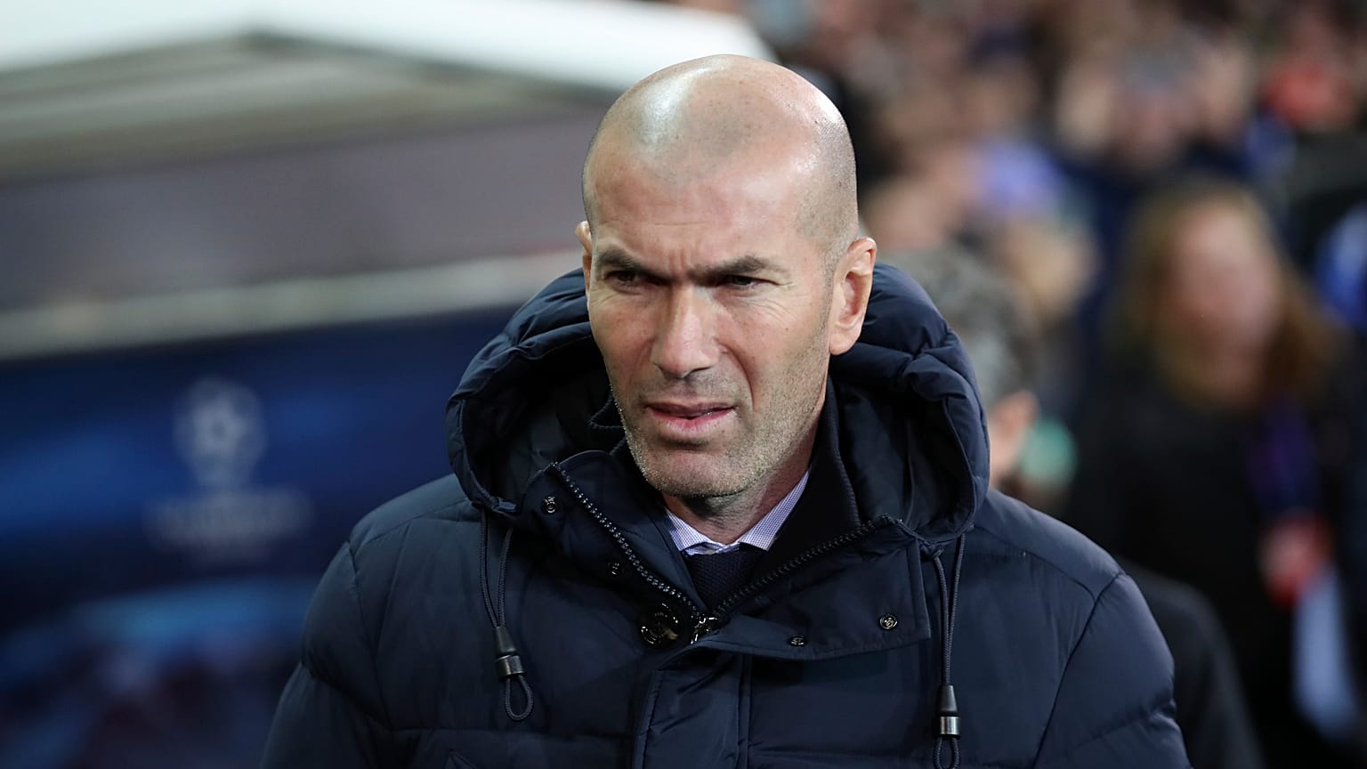 الفرنسي زين الدين زيدان مدرب ريال مدريد 