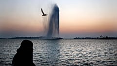امرأة سعودية في مدينة جدة
