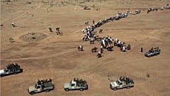 صورة لقوات الجنجويد في دارفور