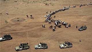 صورة لقوات الجنجويد في دارفور