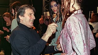 Le couturier français d'origine italienne Emanuel Ungaro est décédé à Paris