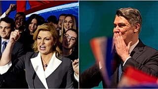 Hırvatistan'daki cumhurbaşkanlığı seçiminde ikinci tura Milanovic ile Kitarovic kaldı