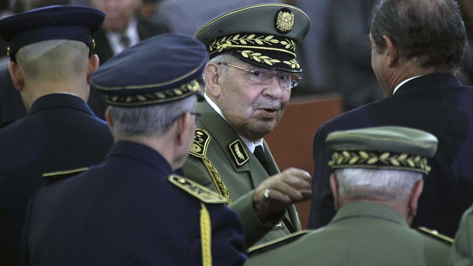Le général Ahmed Gaïd Salah à Alger, le 19 décembre 2019