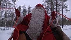 Santa Claus gets ready for his busiest time of year