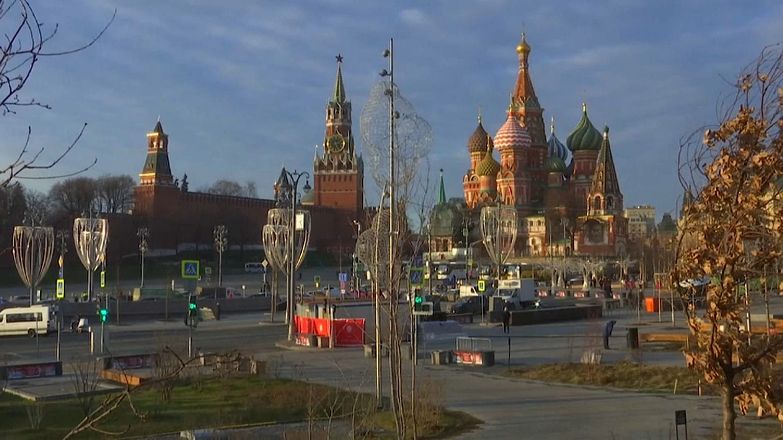 Аномально тёплый декабрь в Москве