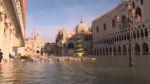 Inundaciones en Venecia