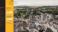 Schneeberg was rebuilt in the baroque style after a fire in 1719, according to the town's website