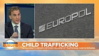Accused child trafficking gang walk free from court in Romania