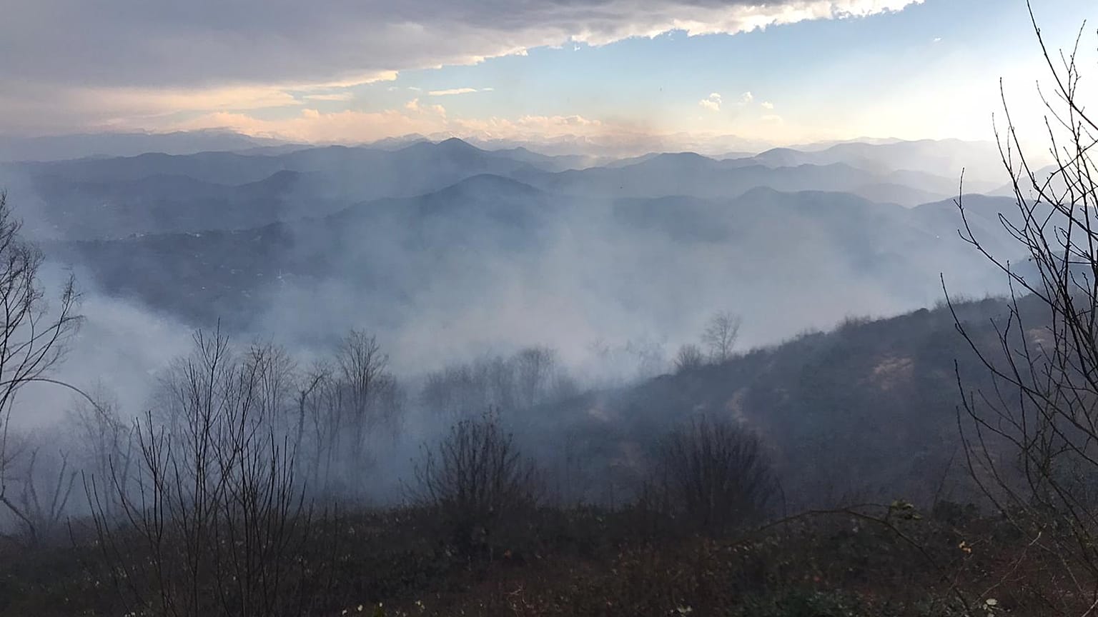 Trabzon'un 11 ilçesinde 37 noktada çıkan örtü yangınlarından 30'unun söndürüldüğü, üç ilçede 6 evin yangınlarda zarar gördüğünü bildirildi