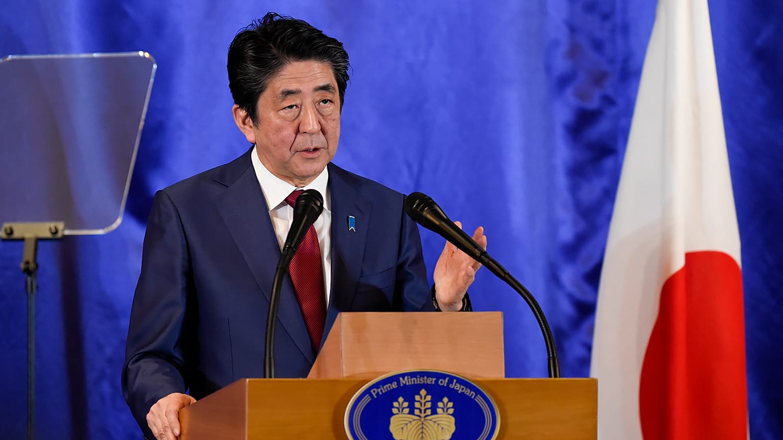 Japonya Başbakanı Abe Şinzo  