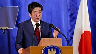Japonya Başbakanı Abe Şinzo  