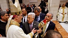 Politische Weihnachtsmesse in Bethlehem