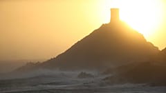 Photo d'illustration : vue sur l'archipel des Sanguinaires en Corse, le 22 décembre 2019