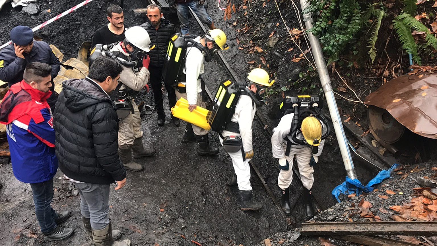 Zonguldak'ta bir madende patlama