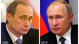 Putin is marking two decades at the top