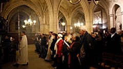 Notre Dame worshippers switched to the Saint-Germain l'Auxerrois church in Paris