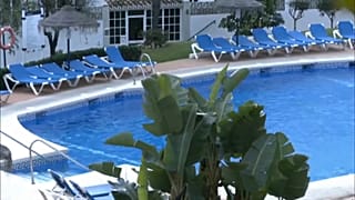 La piscina de Mijas en la que murieron tres personas reabre