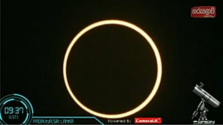 Eclipse annulaire : quel spectacle !