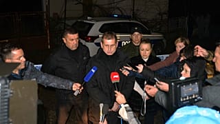 Serbia’s director of police, Vladimir Rebic