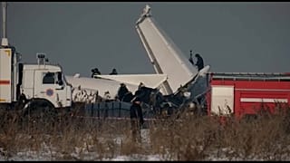 Felszállás után visszazuhant a kazah gép