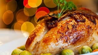 The traditional Xmas dinner