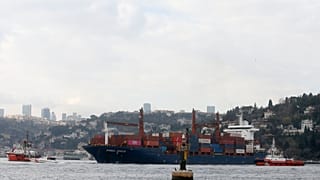 Τουρκία: Φορτηγό πλοίο προσέκρουσε στην ακτή του Βοσπόρου - ΒΙΝΤΕΟ