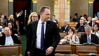 Kumin Ferenc a parlamentben
