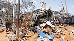 Bombe in Mogadischu: Mehr als 75 Tote