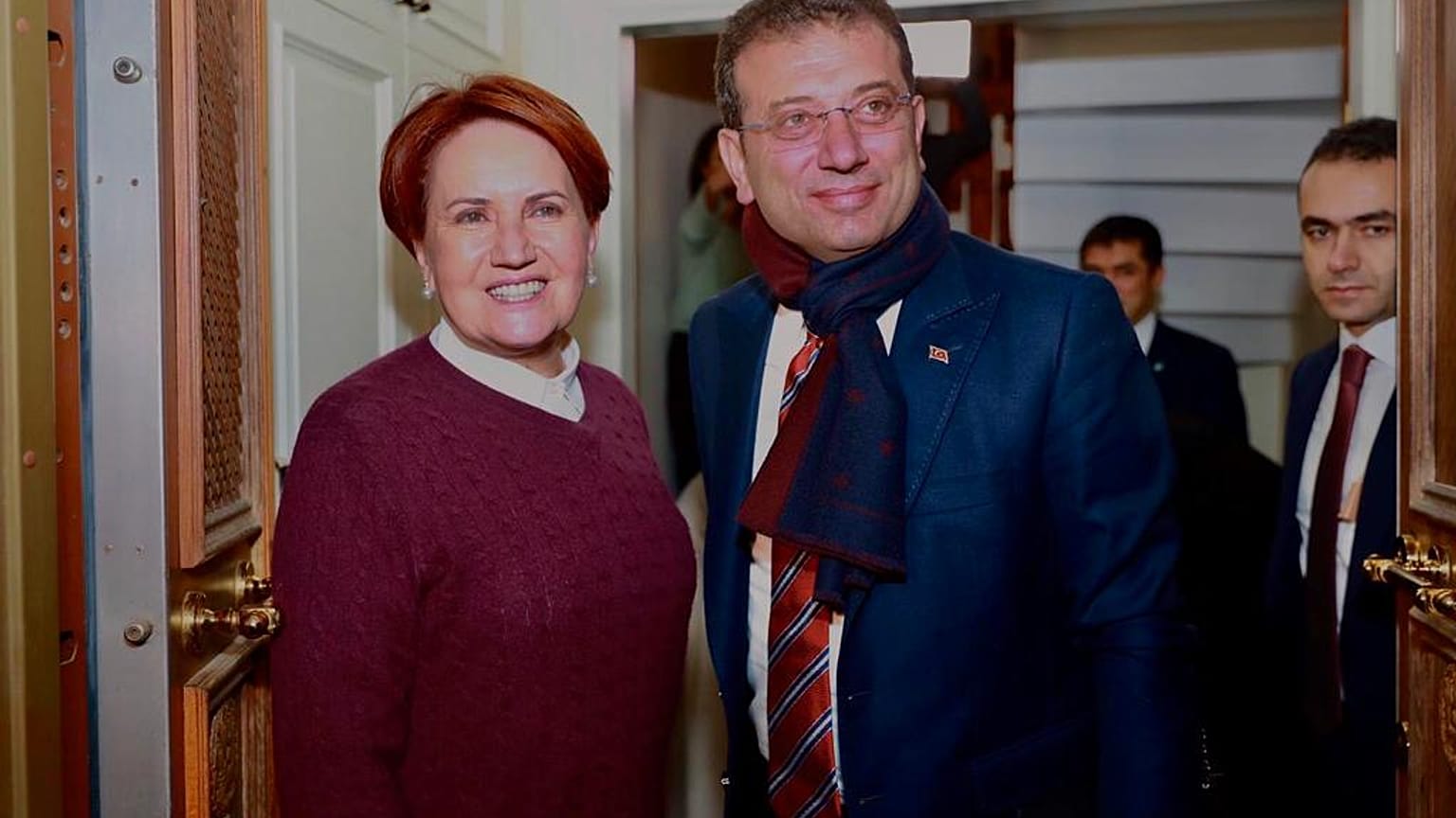 Akşener ve İmamoğlu Kanal İstanbul'u görüştü